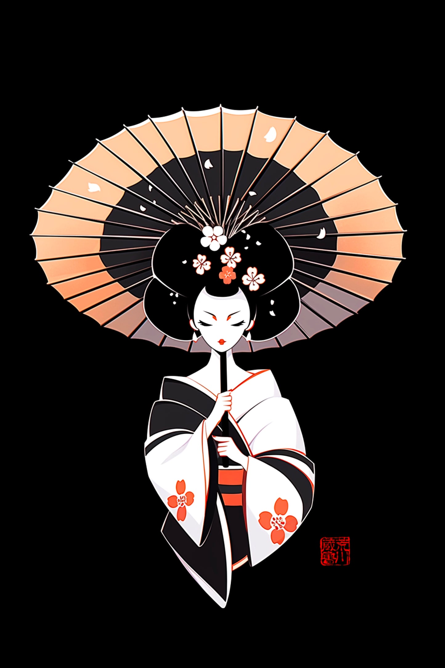 Geisha Fan