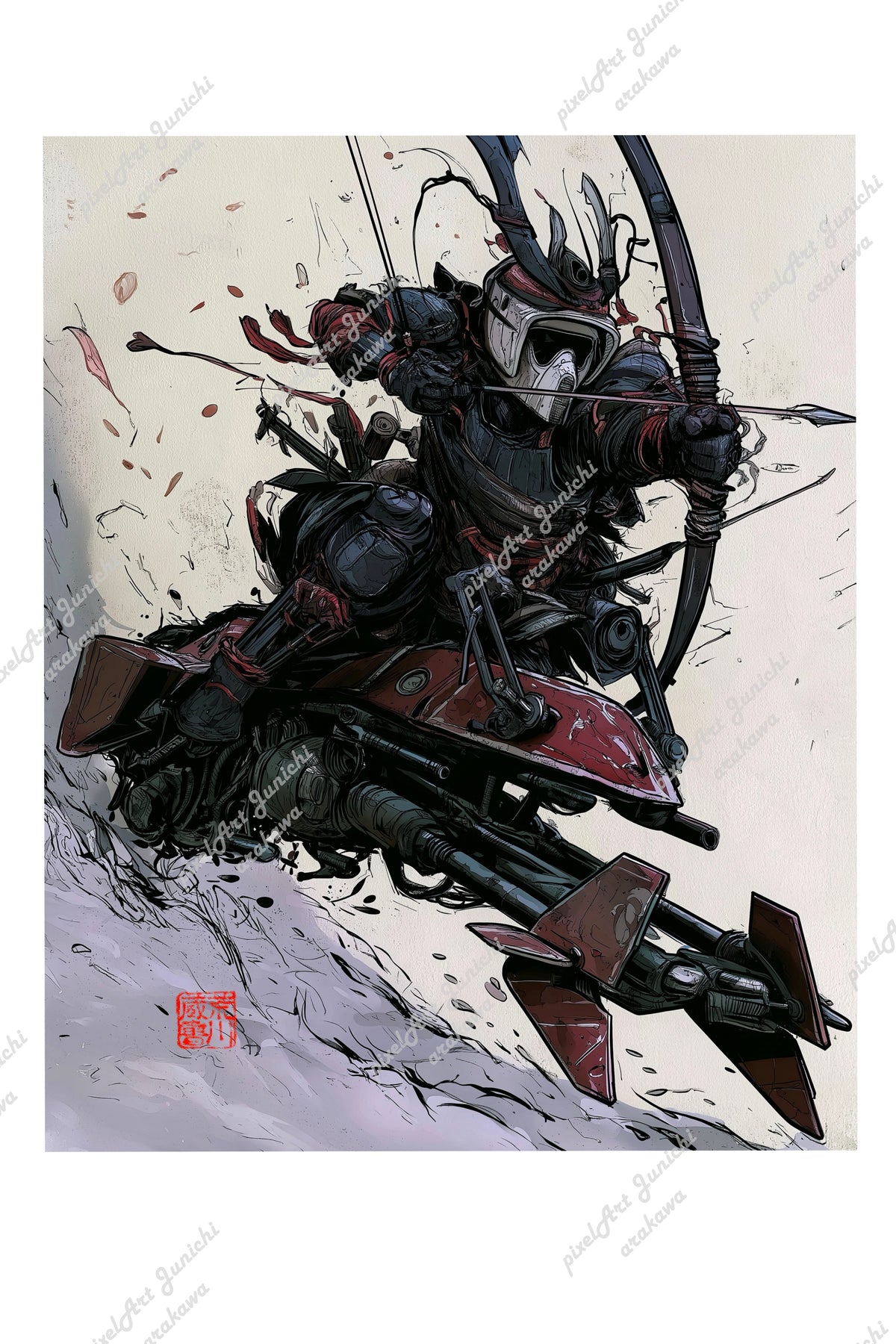 Warrior on speeder 4