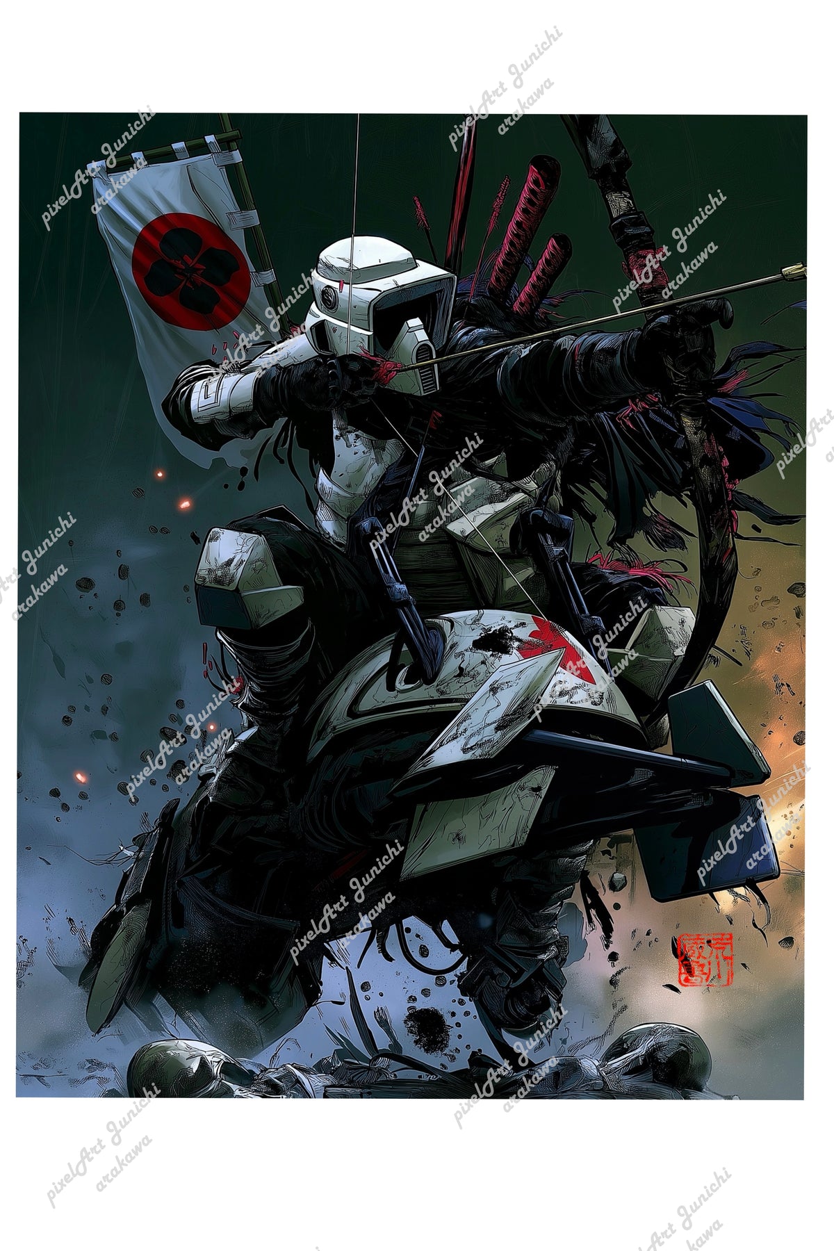 Warrior on speeder 5