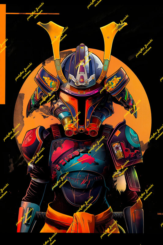 Colored Mando Mask 4