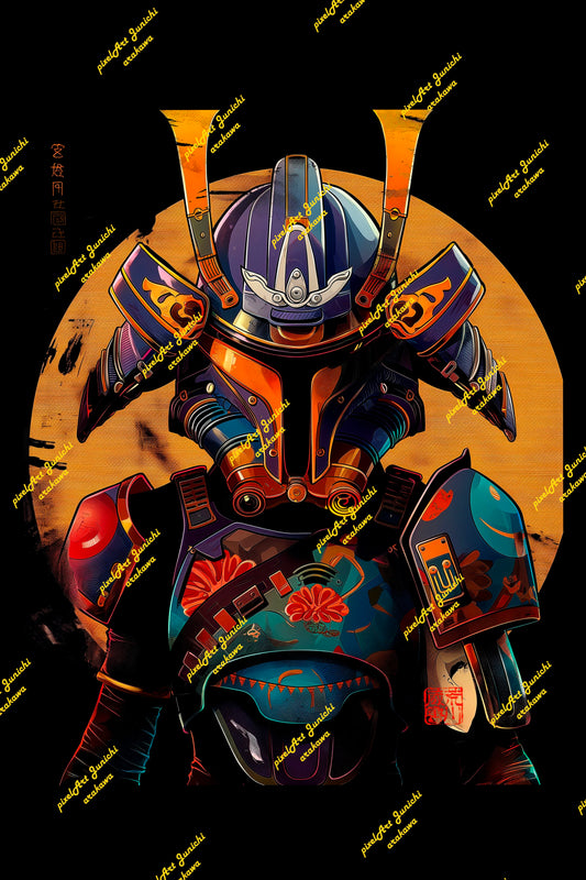 Colored Mando Mask 2