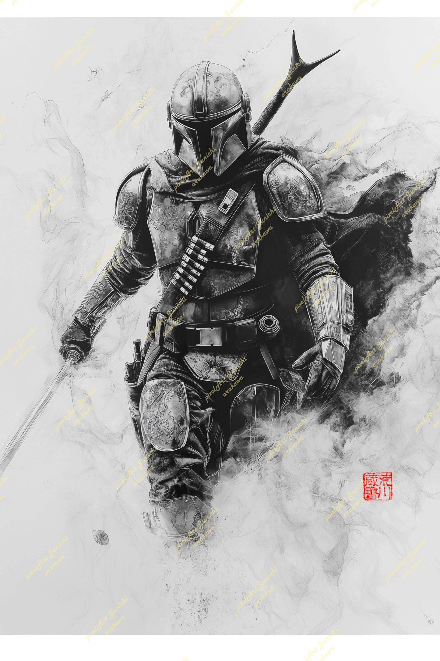 Mando Sumi Samurai