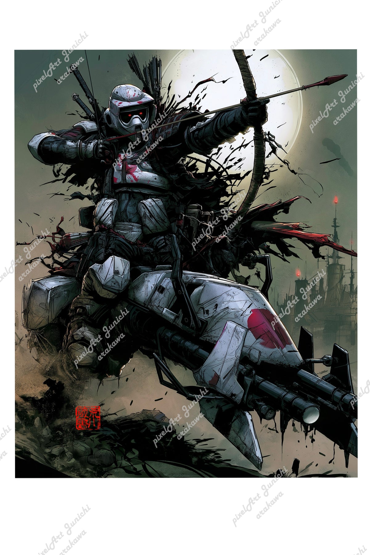 Warrior on speeder 3