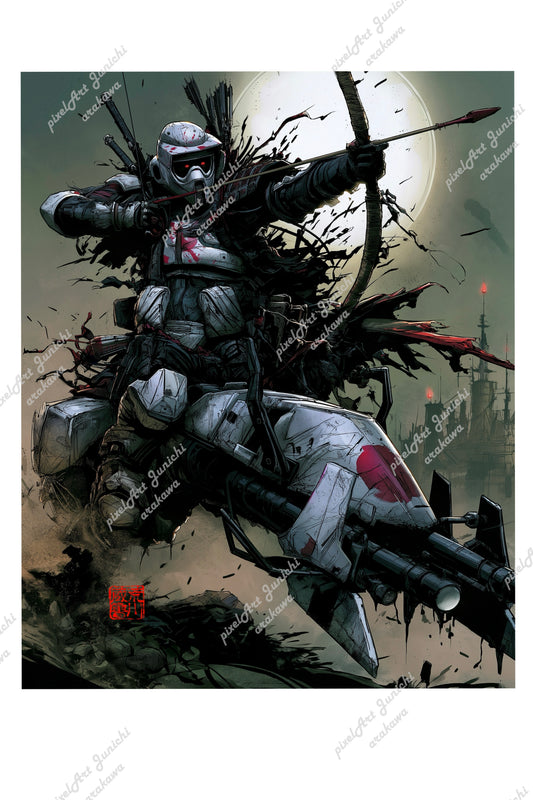 Warrior on speeder 3